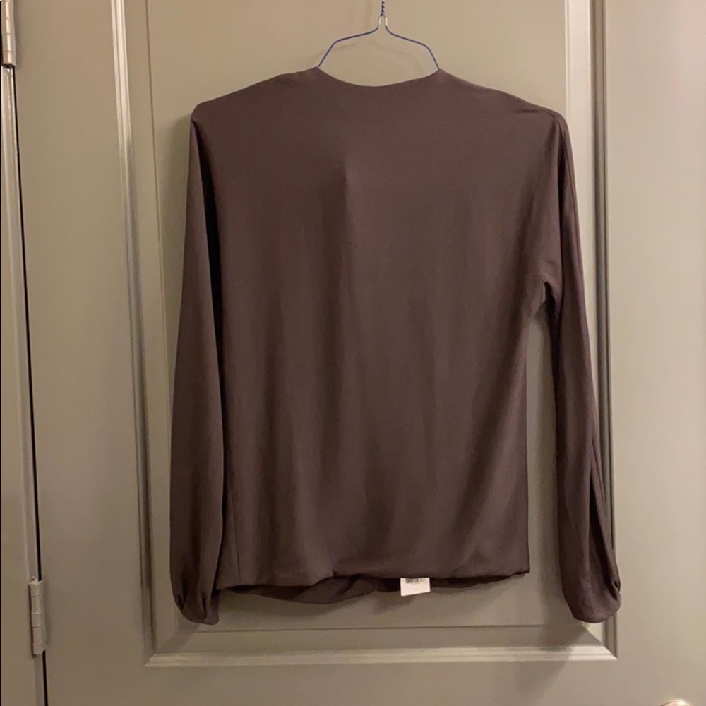 Helmut Lang Low Back Viscose Top NWT